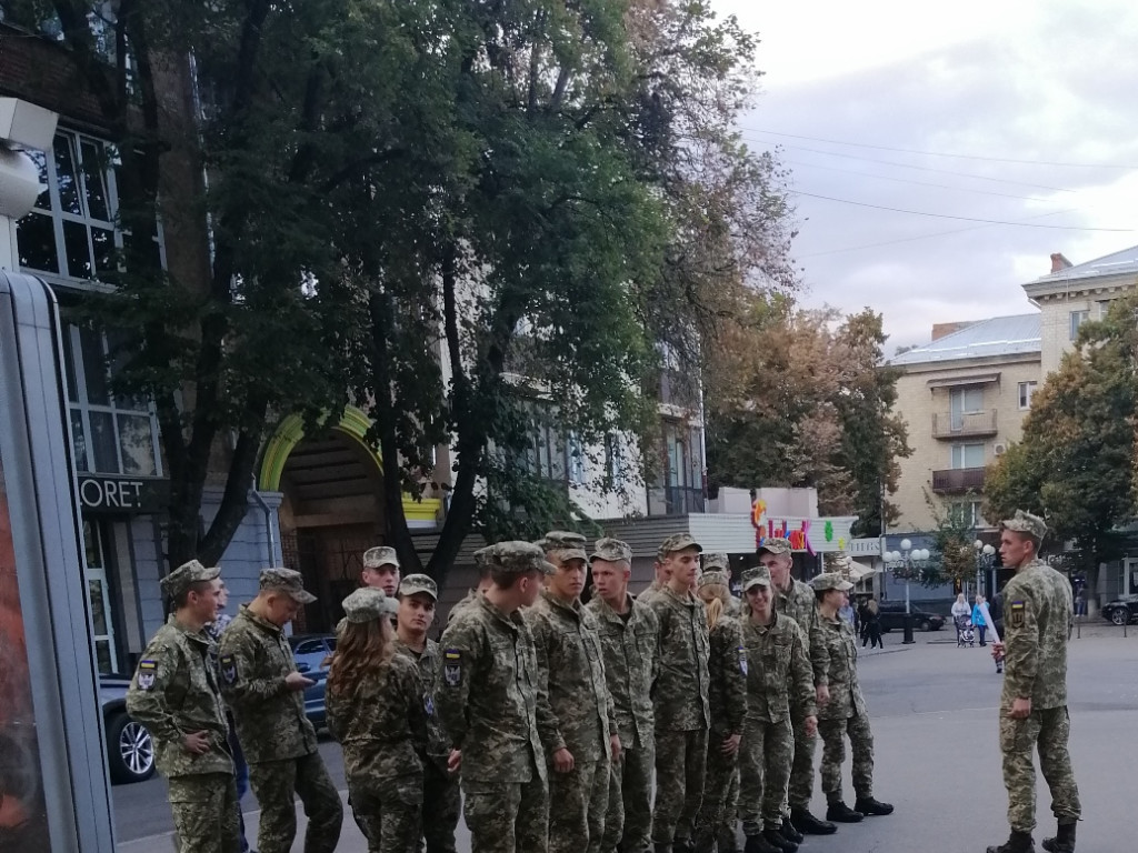 Церемонія вшанування добровольців «Лицарський Хрест Добровольця Полтавщини»