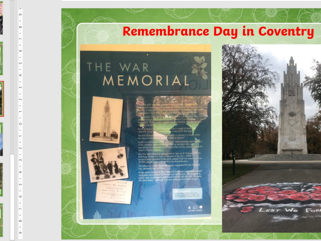 Інформаційно-виховний захід “Remembrance Day in the UK”